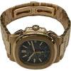 パテック・フィリップ PATEK PHILIPPE ノーチラス クロノグラフ 5980/1R-001 ブラック ピンクゴールド 自動巻き メンズ 腕時計