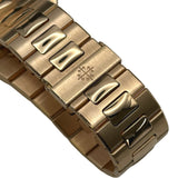パテック・フィリップ PATEK PHILIPPE ノーチラス クロノグラフ 5980/1R-001 ブラック ピンクゴールド 自動巻き メンズ 腕時計