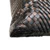 ボッテガ・ヴェネタ BOTTEGA VENETA イントレチャートトートバッグ ブラック/ブロンズ レザー メンズ ハンドバッグ