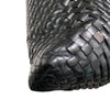 ボッテガ・ヴェネタ BOTTEGA VENETA イントレチャートトートバッグ ブラック/ブロンズ レザー メンズ ハンドバッグ