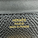 エルメス HERMES ケリートゥーゴー K刻 ブラック/ゴールド金具 エプソン レディース ショルダーバッグ