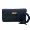 エルメス HERMES ケリートゥーゴー K刻 ブラック/ゴールド金具 エプソン レディース ショルダーバッグ