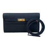 エルメス HERMES ケリートゥーゴー K刻 ブラック/ゴールド金具 エプソン レディース ショルダーバッグ
