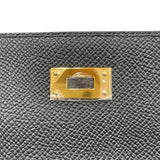 エルメス HERMES ケリートゥーゴー K刻 ブラック/ゴールド金具 エプソン レディース ショルダーバッグ