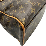 ルイ・ヴィトン LOUIS VUITTON マンハッタンPM M40026 ブラウン モノグラム/レザー レディース ハンドバッグ