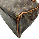 ルイ・ヴィトン LOUIS VUITTON マンハッタンPM M40026 ブラウン モノグラム/レザー レディース ハンドバッグ