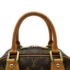 ルイ・ヴィトン LOUIS VUITTON マンハッタンPM M40026 ブラウン モノグラム/レザー レディース ハンドバッグ