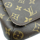 ルイ・ヴィトン LOUIS VUITTON ミュゼット・サルサ ショート M51387 ブラウン モノグラム/レザー レディース ショルダーバッグ