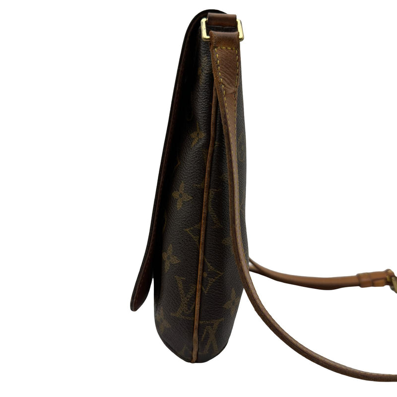 ルイ・ヴィトン LOUIS VUITTON ミュゼット・サルサ ショート M51387 ブラウン モノグラム/レザー レディース ショルダーバッグ ルイ・ヴィトン LOUIS VUITTON ミュゼット・サルサ ショート M51387