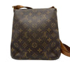 ルイ・ヴィトン LOUIS VUITTON ミュゼット・サルサ ショート M51387 ブラウン モノグラム/レザー レディース ショルダーバッグ