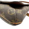 ルイ・ヴィトン LOUIS VUITTON ミュゼット・サルサ ショート M51387 ブラウン モノグラム/レザー レディース ショルダーバッグ