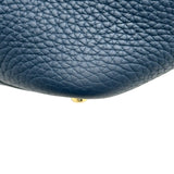 エルメス HERMES ピコタンロックPM W刻印 ブルードプリュス ゴールド金具 トリヨン レディース ハンドバッグ