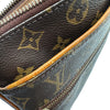 ルイ・ヴィトン LOUIS VUITTON ポシェット・ヴァルミー M40524 ブラウン モノグラム/レザー レディース ショルダーバッグ