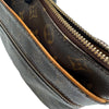 ルイ・ヴィトン LOUIS VUITTON ポシェット・ヴァルミー M40524 ブラウン モノグラム/レザー レディース ショルダーバッグ