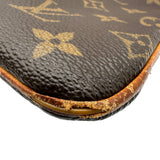 ルイ・ヴィトン LOUIS VUITTON ポシェット・ヴァルミー M40524 ブラウン モノグラム/レザー レディース ショルダーバッグ