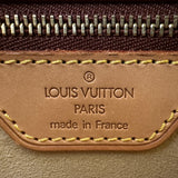 ルイ・ヴィトン LOUIS VUITTON ルーピングMM ブラウン モノグラム/レザー レディース ショルダーバッグ