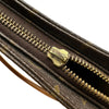 ルイ・ヴィトン LOUIS VUITTON ルーピングMM ブラウン モノグラム/レザー レディース ショルダーバッグ