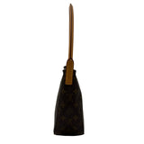 ルイ・ヴィトン LOUIS VUITTON ルーピングMM ブラウン モノグラム/レザー レディース ショルダーバッグ