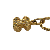 シャネル CHANEL ココマーク ネックレス ゴールド ストラス・メタル アクセサリー