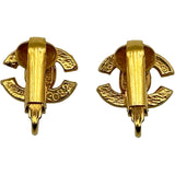 シャネル CHANEL ココマーク イヤリング ゴールド メタル/ストラス アクセサリー レディース