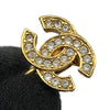 シャネル CHANEL ココマーク イヤリング ゴールド メタル/ストラス アクセサリー レディース