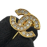 シャネル CHANEL ココマーク イヤリング ゴールド メタル/ストラス アクセサリー レディース