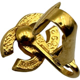 シャネル CHANEL ココマーク イヤリング ゴールド メタル/ストラス アクセサリー レディース