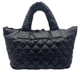 シャネル CHANEL コココクーントートバッグPM A48610 ブラック ナイロン レディース トートバッグ