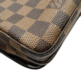 ルイ・ヴィトン LOUIS VUITTON ナヴィグリオ N45255 ブラウン ダミエキャンバス/レザー レディース ショルダーバッグ
