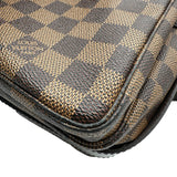 ルイ・ヴィトン LOUIS VUITTON ナヴィグリオ N45255 ブラウン ダミエキャンバス/レザー レディース ショルダーバッグ