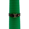 ルイ・ヴィトン LOUIS VUITTON ブレスレット・LVアイコニック#17 ブラウン ゴールド金具 モノグラム/メタル アクセサリー