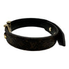 ルイ・ヴィトン LOUIS VUITTON ブレスレット・LVアイコニック#17 ブラウン ゴールド金具 モノグラム/メタル アクセサリー