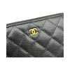 シャネル CHANEL クラシックロングジップウォレット AP0242 ブラック ゴールド金具 キャビアスキン レディース 長財布