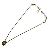 ルイ・ヴィトン LOUIS VUITTON コリエ・ピローナノグラム ゴールド メタル アクセサリー