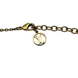 ルイ・ヴィトン LOUIS VUITTON コリエ・ピローナノグラム ゴールド メタル アクセサリー