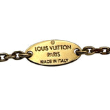 ルイ・ヴィトン LOUIS VUITTON コリエ・ピローナノグラム ゴールド メタル アクセサリー