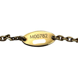 ルイ・ヴィトン LOUIS VUITTON コリエ・ピローナノグラム ゴールド メタル アクセサリー