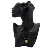 ルイ・ヴィトン LOUIS VUITTON コリエ・ピローナノグラム ゴールド メタル アクセサリー