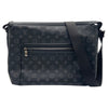 ルイ・ヴィトン LOUIS VUITTON オディセ・メッセンジャーMM M44224 ブラック モノグラムエクリプスキャンバス メンズ ショルダーバッグ