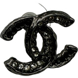 シャネル CHANEL ココマーク ラインストーンピアス シルバー メタル ストラス アクセサリー レディース