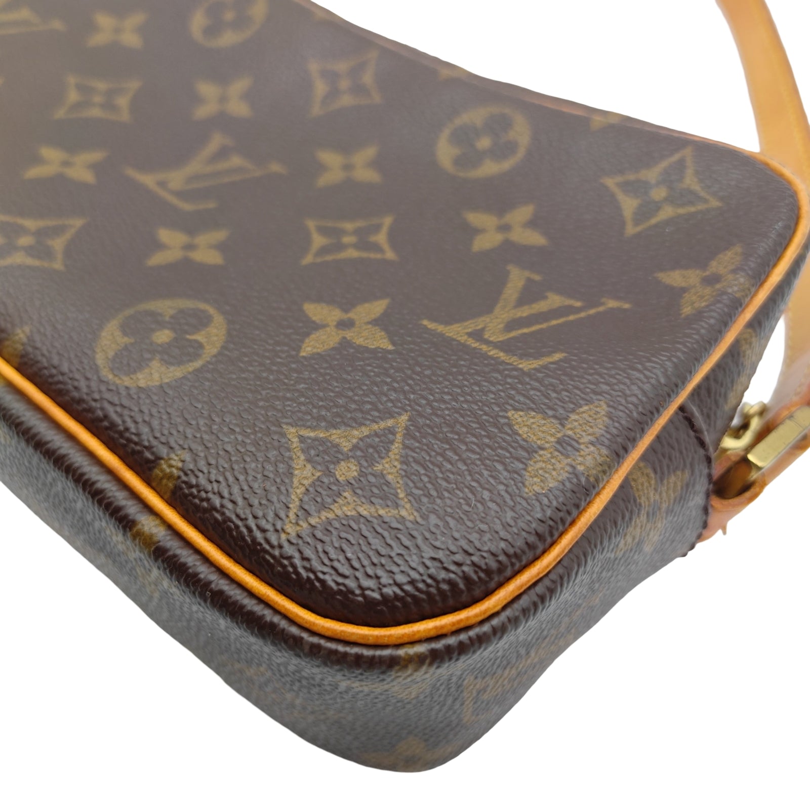 【本物保証】 超美品 ルイヴィトン LOUIS VUITTON モノグラム ポシェット シテ M51183 ワンショルダーポーチ ショルダーバッグ ポシェット・シテ ルイヴィトン LOUIS VUITTON モノグラム ポシェット