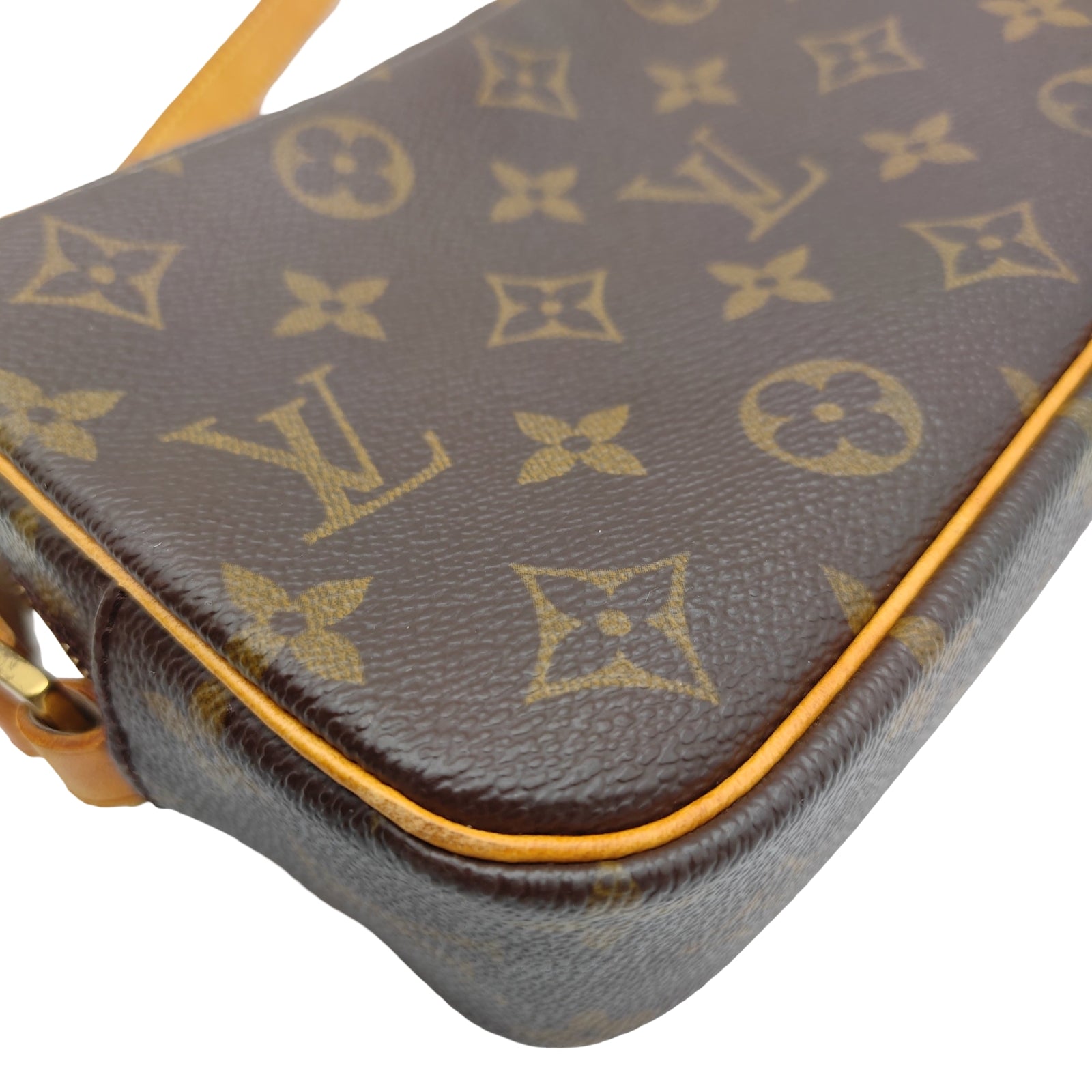 【新品同様】 ルイヴィトン モノグラム ポシェットシテ ルイ・ヴィトン LOUIS VUITTON ポシェット・シテ M51183 ブラウン
