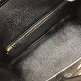 エルメス HERMES バーキン25 W刻 ブラック トゴ ゴールド金具 レディース ハンドバッグ