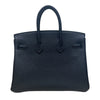 エルメス HERMES バーキン25 W刻 ブラック トゴ ゴールド金具 レディース ハンドバッグ