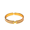 エルメス HERMES オランプ ブレスレット ホワイト ゴールド エプソン・メタル アクセサリー