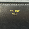 セリーヌ CELINE トリオンフ スモールフラップウォレット 10D783 ブラック シャイニーカーフ レディース 二つ折り財布