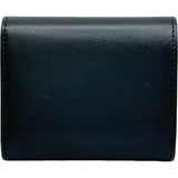 セリーヌ CELINE トリオンフ スモールフラップウォレット 10D783 ブラック シャイニーカーフ レディース 二つ折り財布