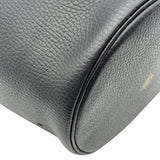 エルメス HERMES マンジョワールMM ブラック ゴールド金具 トリヨン レディース ショルダーバッグ