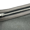 エルメス HERMES ボストンバッグ □Q刻 グレー/ブラウン シルバー金具 トワル/スイフト ユニセックス ボストンバッグ