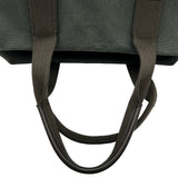 エルメス HERMES ボストンバッグ □Q刻 グレー/ブラウン シルバー金具 トワル/スイフト ユニセックス ボストンバッグ